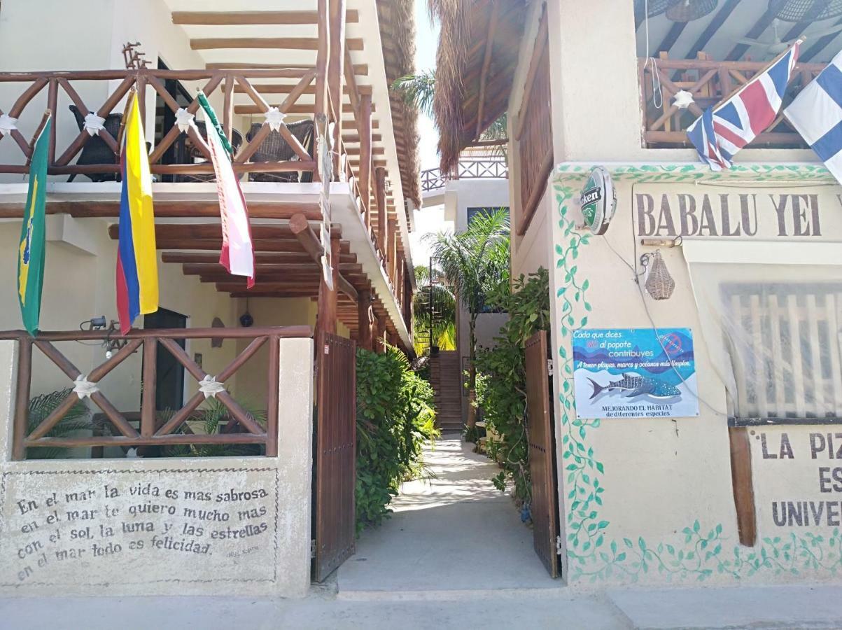 La Constanza De Rulo Hotel Holbox Eksteriør billede